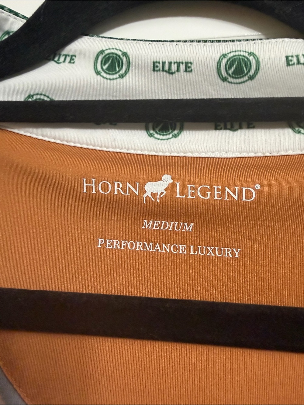 Horn Legend Performance Luxury Golf Jacket Full Zip Green Micro Houndstooth - Picture 3 of 6